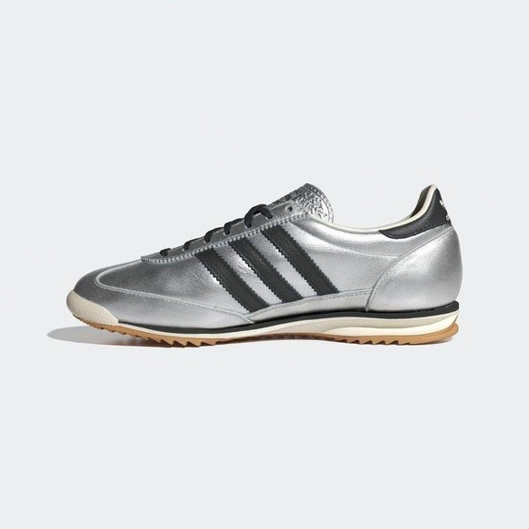 9.5W/8.5M - [NEW] Women's adidas SL 72 OG Shoes 'Silver Metallic' JH6363 - Picture 2 of 8